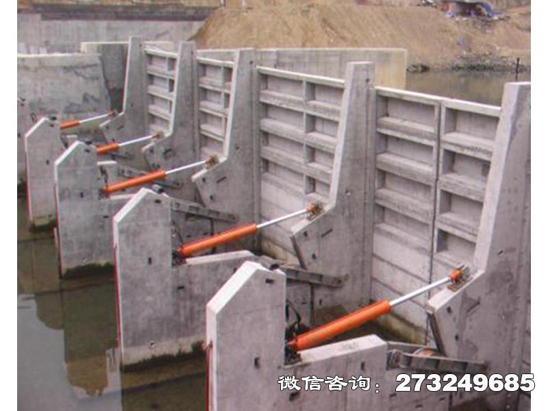 察哈尔右翼后旗水库水电站液压闸门