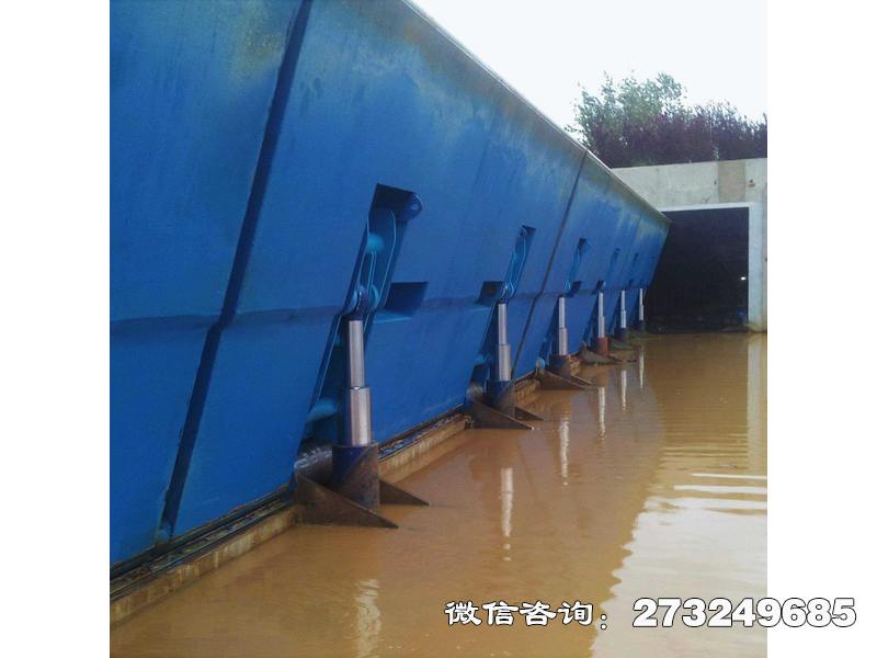 察哈尔右翼后旗底横轴液压钢坝